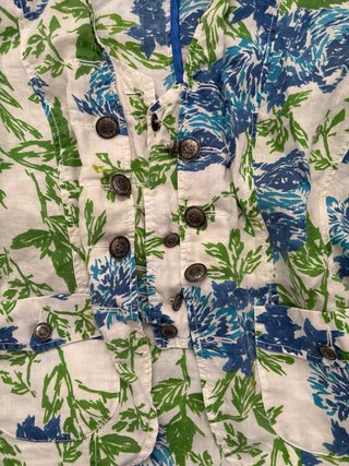 Chaqueta Desigual Talla M, S Estampado Floral