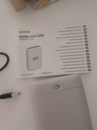 Impresora fotos Instax Mini Link Beige Gold
