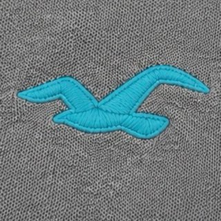 Polo Hollister original gris jaspeado | Talla L