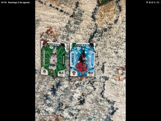 Cartas LaLiga Diamante y Kryptonita