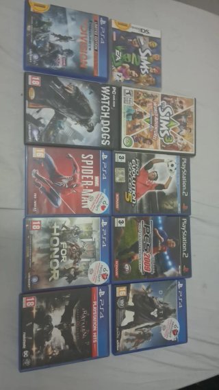 Lote Juegos PS4, PS2, PC, DS