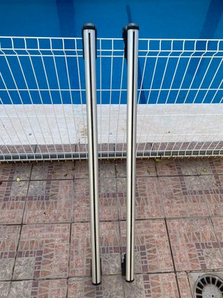 Barras techo Menabo Brio XL aluminio 131 cm