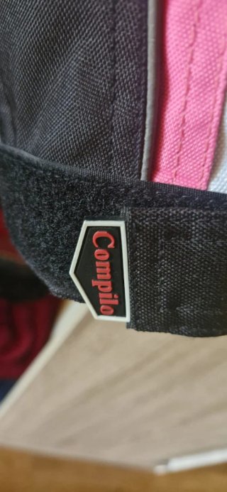 Chaqueta Moto Mujer Negra y Rosa