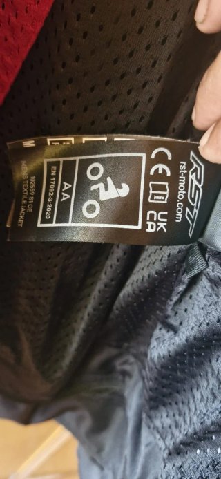 Chaqueta de moto RST S-1