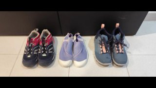 3 pares zapatillas deportivas Decathlon