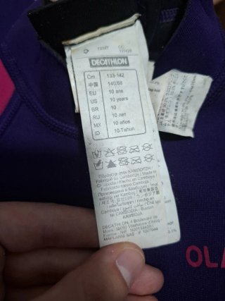 Neopreno OLAIAN morado y rosa