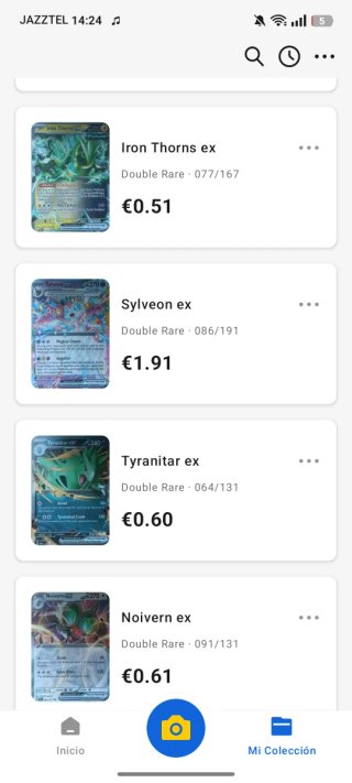 Cartas Pokémon Recién Chequeadas pone precio 77,15