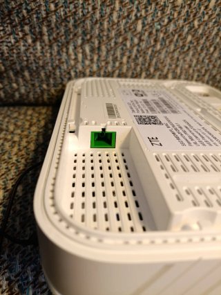 Router ZTE ZXHN F6600P WiFi 6 ONT GPON integrado