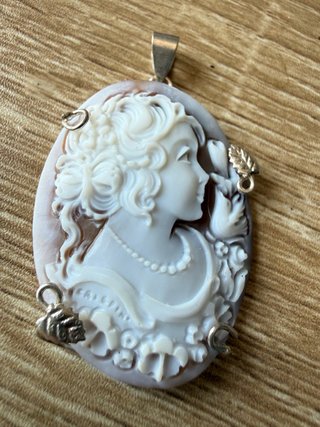 Cameo Dama Argento 925