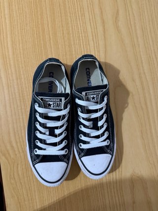Converse All Star Negras Talla 37
