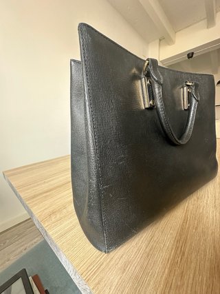 Bolso Shopper BOSS Piel Negra