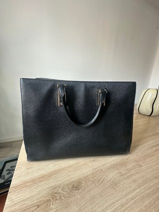 Bolso Shopper BOSS Piel Negra