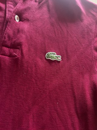 Polo Lacoste Rojo