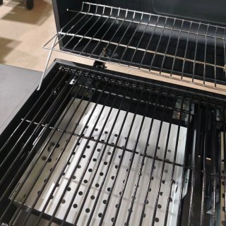 Barbacoa Premium Acero Inoxidable Negra