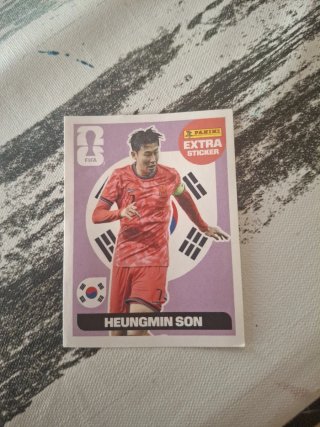 Sticker Heung Min Son Extra Base Panini