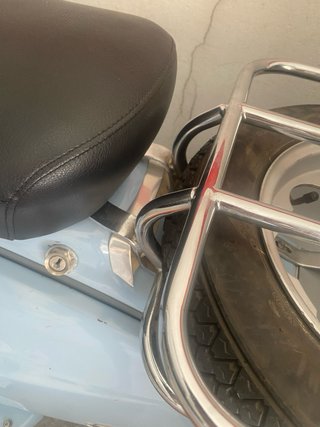 Portaequipajes Rueda Lambretta Cromado