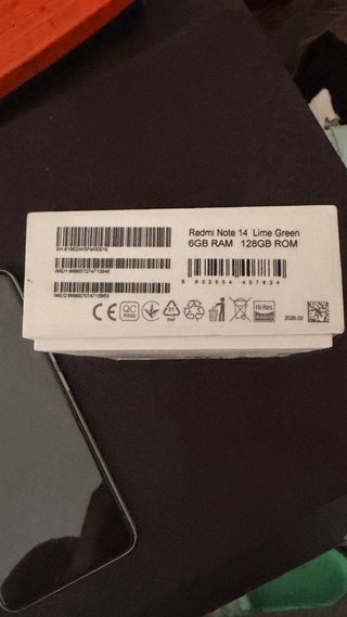 Xiaomi Redmi Note 14 128GB Nero