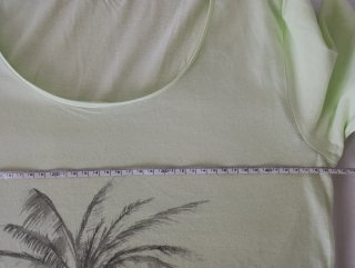 Camiseta palmera Talla L