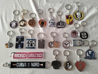 Llaveros de grupos ultras futbol España
