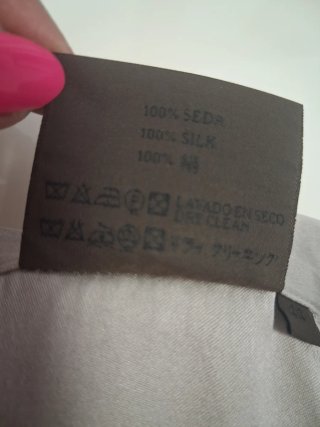 Pantalón 100% seda Loewe talla 44