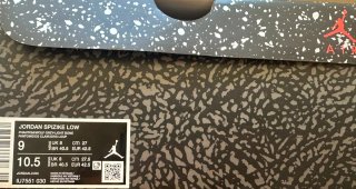 Sneakers Air Jordan Spizike basse, nuove