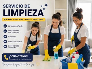 Servicio de limpieza