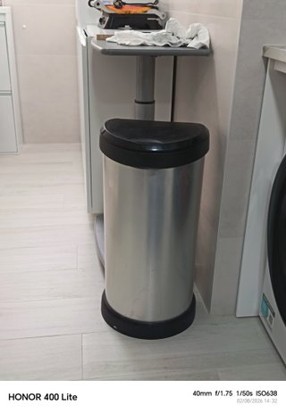 Cubo basura cocina metal