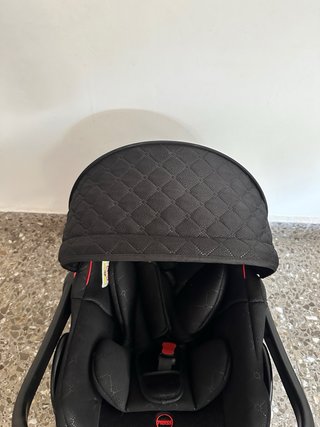 Silla de coche para bebé negra