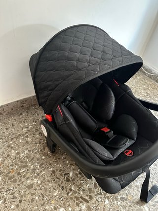 Silla de coche para bebé negra