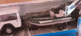 Coche Guardia Civil con Lancha Mondo 1/43