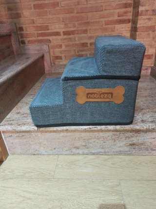 Escalera para Perro Nobleza Nueva Gris