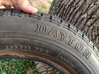 Neumático Dayton 145R13 74S – Ideal para Remolque