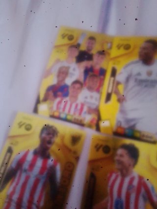 Cartas Adrenalyn Balones de Oro