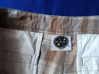 Pantaloncini Maui and Sons fantasia a quadri tg 44