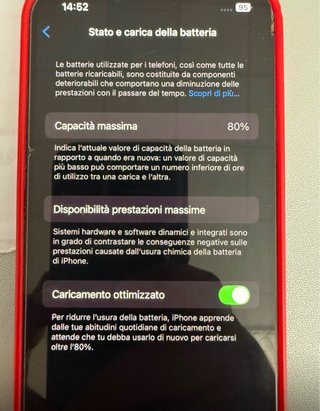 iPhone 13 Rosso 512GB con scatola un po rovinata