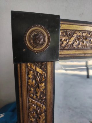 Espejo Clásico Antiguo Grande
