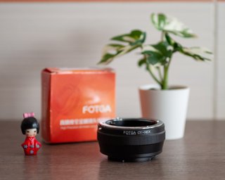 Adattatore FOTGA Contax Yashica -> Sony E