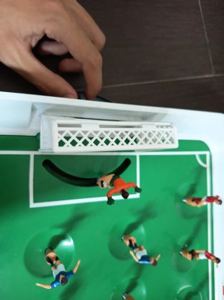 Futbolín de mesa juego de fútbol