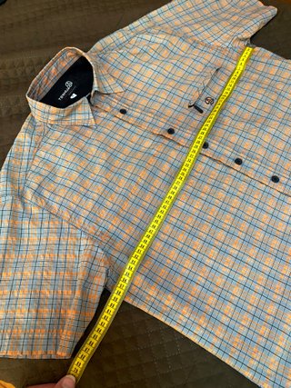 Camicia Ternua XL a Manica Corta a Quadri
