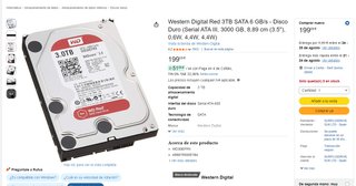 Disco Duro WD Red 3TB