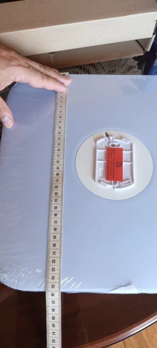Plafón LED con Alarma Antihumo