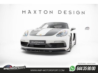SPOILER / LIP DELANTERO V2 PARA PORSCHE 718 CAYMAN GTS 982C 2016-
