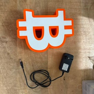 Lámpara LED Bitcoin