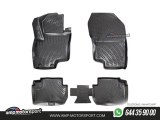 ALFOMBRILLAS DE GOMA RIZLINE PARA MITSUBISHI OUTLANDER 2012-2015
