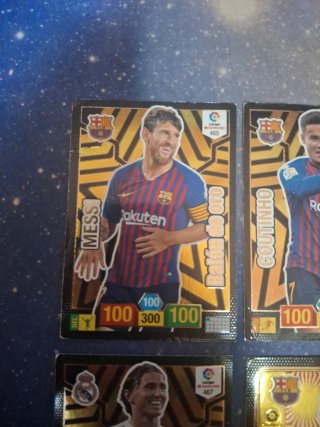 Pack 4 Cromos Balones de Oro 18-20