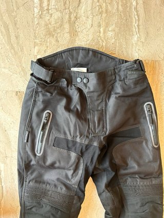 Pantalón Moto Trail/Adventure Impermeable Negro