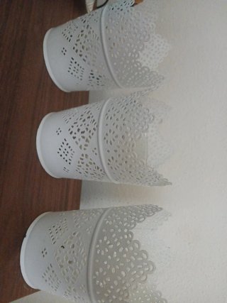 Portacandele decorativi in metallo