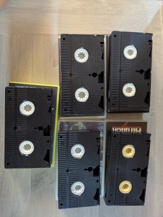 Lote 5 VHS Alien Jurassic Park Men in Black...