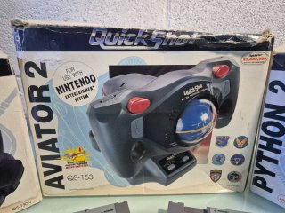 LOTE NES: Joysticks QuickShot + TOP GUN I y II