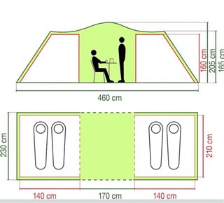 Tienda de campaña Coleman Ridgeline 4